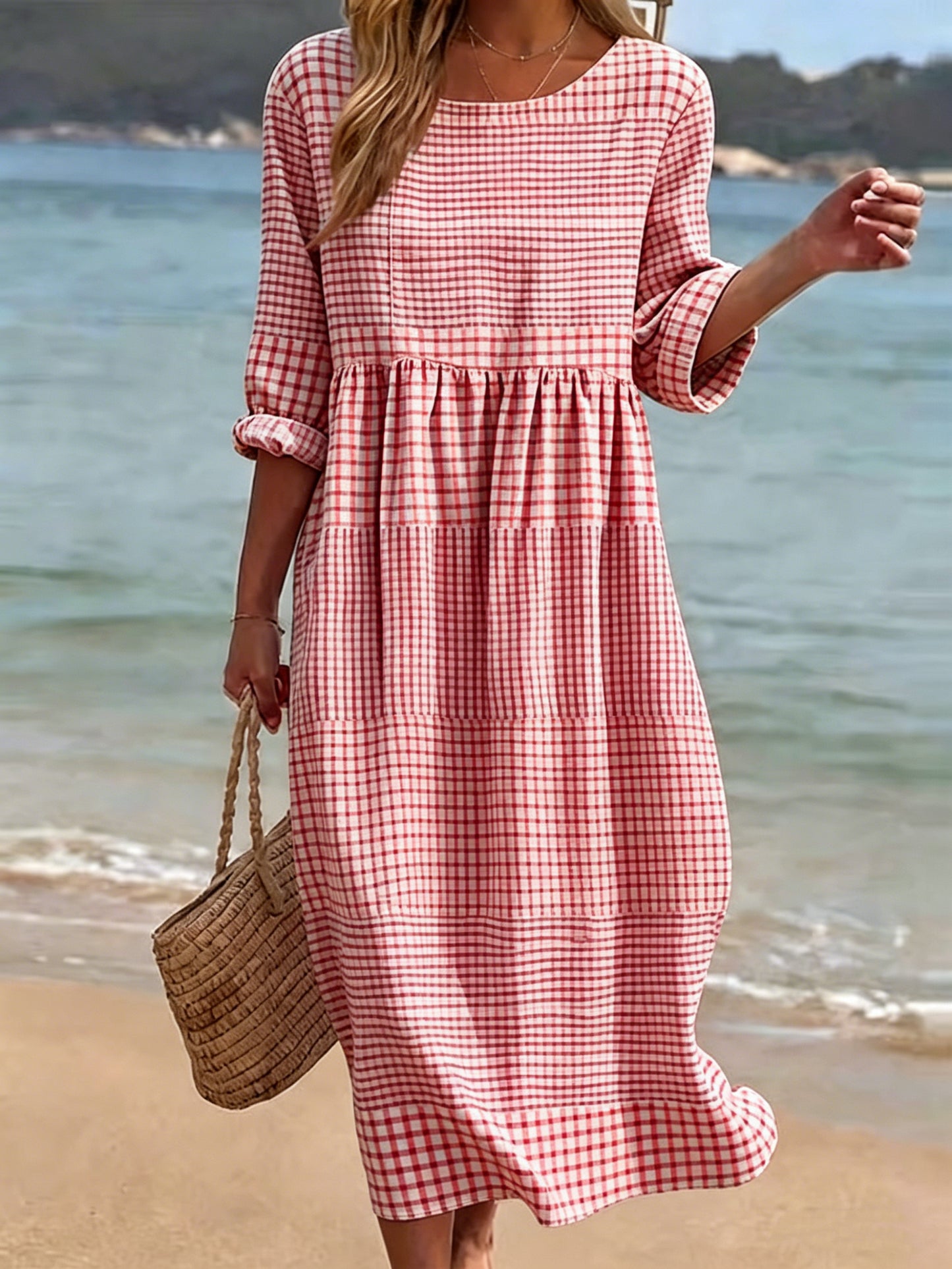 New Arrivalđ„đ„ Women's Cotton-Linen Dress